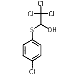CAS 登录号：19045-66-0， 2,2,2-三氯-1-[(4-氯苯基)硫基]乙醇