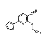 CAS#: 190579-90-9, 2-Ethoxy-6-(2-Furyl)Nicotinonitrile