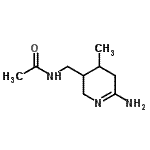 CAS#: 190909-33-2, N-[(6-Amino-4-Methyl-2,3,4,5-Tetrahydro-3-Pyridinyl)Methyl]Acetamide