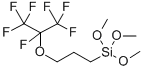 CAS#: 19116-61-1, Trimethoxy[3-[1,2,2,2-Tetrafluoro-1-(Trifluoromethyl)Ethoxy]Propyl]-Silane