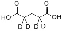 CAS 登录号：19136-99-3， 戊烷二-2,2,4,4-D4 酸