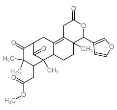 CAS#: 1915-67-9, (4R)-4-(3-Furyl)-1,4,4a,5,6,6abeta,7,8,9,10,11,12-Dodecahydro-4abeta,7,9,9-Tetramethyl-2,10,13-Trioxo-7beta,11beta-Methano-2H-Cycloocta[f][2]Benzopyran-8beta-Acetic Acid Methyl Ester