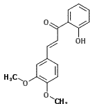 CAS#: 19152-36-4, (2E)-3-(3,4-Dimethoxyphenyl)-1-(2-Hydroxyphenyl)-2-Propen-1-One