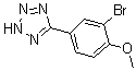 CAS#: 191602-76-3, 5-(3-Bromo-4-Methoxyphenyl)-2H-Tetrazole