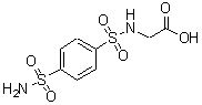 CAS 登录号：1922-60-7， N-[(对氨基磺酰基苯基)磺酰基]-甘氨酸