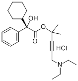 CAS#: 192204-96-9, (5-Diethylamino-2-Methylpent-3-Yn-2-Yl) (2S)-2-Cyclohexyl-2-Hydroxy-2-Phenylacetate Hydrochloride