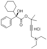 CAS#: 192204-97-0, (5-Diethylamino-2-Methylpent-3-Yn-2-Yl) (2R)-2-Cyclohexyl-2-Hydroxy-2-Phenylacetate Hydrochloride