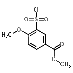 CAS#: 192323-12-9, Methyl 3-(Chlorosulfonyl)-4-Methoxybenzoate