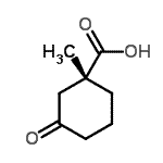 CAS#: 192433-20-8, (1R)-1-Methyl-3-Oxocyclohexanecarboxylic Acid