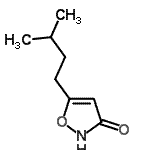 CAS 登录号：192439-68-2， 5-(3-甲基丁基)-1,2-恶唑-3(2H)-酮
