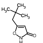 CAS 登录号：192439-71-7， 5-(2,2-二甲基丙基)-1,2-恶唑-3(2H)-酮