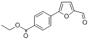 CAS 登录号：19247-87-1， 4-(5-甲酰基-2-呋喃基)-苯甲酸乙酯