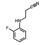 CAS#: 192811-51-1, 3-[(2-Fluorophenyl)Amino]Propanenitrile
