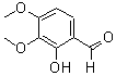 CAS#: 19283-70-6, 2-Hydroxy-3,4-Dimethoxy-Benzaldehyde