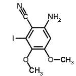 CAS#: 192869-24-2, 6-Amino-2-Iodo-3,4-Dimethoxybenzonitrile