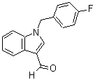 CAS 登录号：192997-23-2， 1-(4-氟苄基)-1H-吲哚-3-甲醛