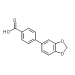 CAS#: 193151-97-2, 4-(1,3-Benzodioxol-5-Yl)Benzoic Acid