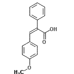 CAS#: 19319-32-5, (2Z)-3-(4-Methoxyphenyl)-2-Phenylacrylic Acid