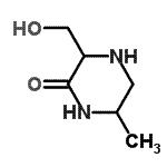 CAS#: 193217-35-5, 3-(Hydroxymethyl)-6-Methyl-Piperazin-2-One