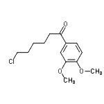 CAS#: 19347-74-1, 6-Chloro-1-(3,4-Dimethoxyphenyl)-1-Hexanone