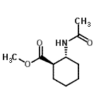 CAS 登录号：193635-13-1， 甲基(1R,2R)-2-乙酰氨基环己甲酸酯