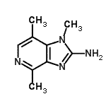 CAS#: 193690-65-2, 1,4,7-Trimethyl-1H-Imidazo[4,5-c]Pyridin-2-Amine