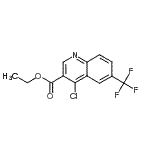 CAS#: 193827-69-9, Ethyl 4-Chloro-6-(Trifluoromethyl)-3-Quinolinecarboxylate