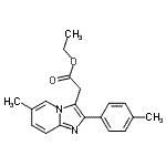 CAS#: 193979-47-4, Ethyl [6-Methyl-2-(4-Methylphenyl)Imidazo[1,2-a]Pyridin-3-Yl]Acetate