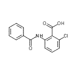 CAS#: 19407-43-3, 2-(Benzoylamino)-6-Chlorobenzoic Acid