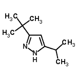 CAS#: 194366-44-4, 5-Isopropyl-3-(2-Methyl-2-Propanyl)-1H-Pyrazole