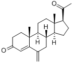 CAS#: 19457-57-9, 6-Methylene-4-Pregnene-3,20-Dione