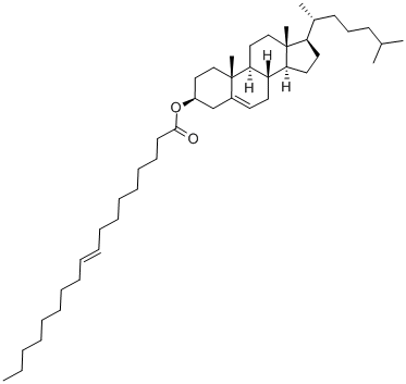CAS 登录号：19485-76-8， (3beta)-胆甾-5-烯-3-基十八碳-9-烯酸酯