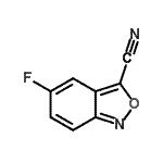 CAS#: 194873-12-6, 5-Fluoro-2,1-Benzoxazole-3-Carbonitrile