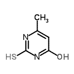 CAS#: 195-64-2, 6-Methyl-2-Thioxo-2,3-Dihydro-4(1H)-Pyrimidinone