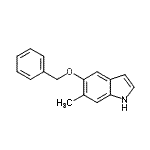 CAS#: 19500-00-6, 5-(Benzyloxy)-6-Methyl-1H-Indole