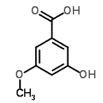 CAS#: 19520-75-3, 3-Hydroxy-5-Methoxybenzoic Acid