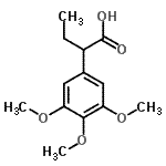 CAS#: 195202-06-3, 2-(3,4,5-Trimethoxyphenyl)Butanoic Acid