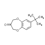 CAS#: 195251-91-3, 7-(2-Methyl-2-Propanyl)-2H-1,5-Benzodioxepin-3(4H)-One
