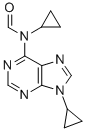 CAS#: 195252-43-8, N-Cyclopropyl-N-(9-Cyclopropylpurin-6-Yl)Formamide