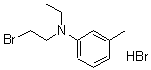 CAS#: 195390-17-1, N-(2-Bromoethyl)-N-Ethyl-3-Methyl-Benzenamine Hydrobromide (1:1)