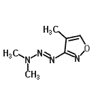 CAS#: 195734-20-4, 3-[(1E)-3,3-Dimethyl-1-Triazen-1-Yl]-4-Methyl-1,2-Oxazole