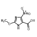 CAS#: 195817-90-4, 2-Methoxy-4-Nitro-1H-Imidazole-5-Carboxylic Acid