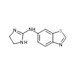 CAS#: 196204-80-5, N-(4,5-Dihydro-1H-Imidazol-2-Yl)-1,3-Benzothiazol-6-Amine