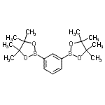 CAS 登录号：196212-27-8， 2,2'-(1,3-亚苯基)二(4,4,5,5-四甲基-1,3,2-二氧硼戊环)