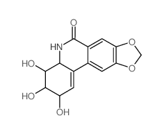CAS#: 19622-83-4, 2alpha,3beta,4beta-Trihydroxy-2,3,4,4abeta,5,6-Hexahydro[1,3]Dioxolo[4,5-j]Phenanthridine-6-One