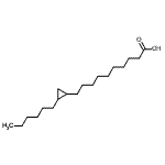 CAS#: 19625-10-6, 10-(2-Hexylcyclopropyl)Decanoic Acid