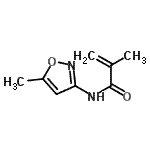 CAS#: 196403-13-1, 2-Methyl-N-(5-Methyl-1,2-Oxazol-3-Yl)Acrylamide