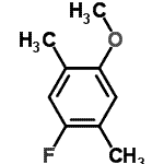 CAS#: 196519-57-0, 1-Fluoro-4-Methoxy-2,5-Dimethylbenzene