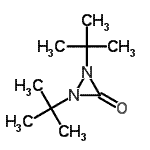 CAS 登录号：19656-74-7， 1,2-二(2-甲基-2-丙基)-3-二氮杂环丙二酮