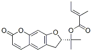 CAS#: 19662-71-6, 2-[(2S)-7-Oxo-2,3-dihydrofuro[4,5-g]chromen-2-yl]propan-2-yl (E)-2-methylbut-2-enoate